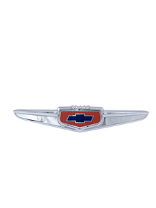 Car Hood Emblem - Chrome With Painted Details Photo Main