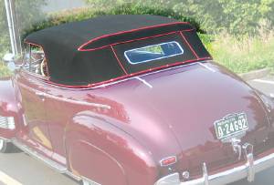 Chevrolet Car Convertible Top (Cloth) - Stayfast. No Rear Curtain -Cabriolet Photo Main