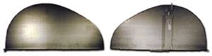 Chevrolet Car Fender Skirts 1936-48 (Teardrop Style) Photo Main