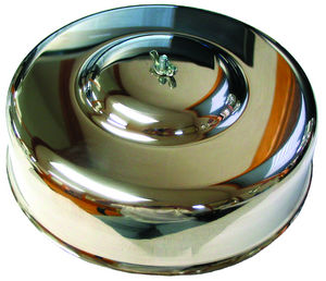 Chevrolet Air Cleaner Assembly, 9-1/2" Diameter Stainless Steel, Smooth Photo Main