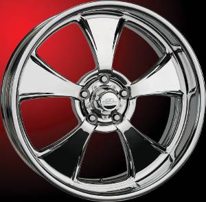 Wheels, Billet Aluminum - Dyno Series. Soft Lip, Polished Photo Main