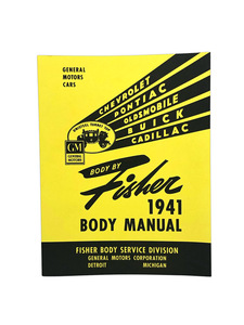 Chevrolet Car Manual, Fisher Body Construction and Adjustment Photo Main