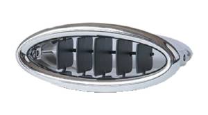 Air Conditioning Vents - Chrome Adjustable Dash Vent (Clayton Machine Works) Photo Main