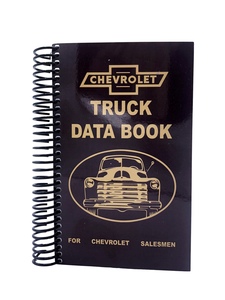 Chevrolet Truck Data Book (Salesman) All The Specs (Original 1950) Photo Main