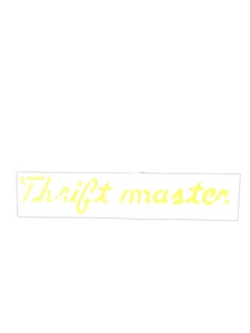 Chevrolet Truck Decal - Valve Cover "Thriftmaster", 216ci Photo Main