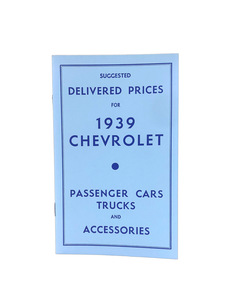 Chevrolet Price Guide Booklet- Advertised Delivery Photo Main