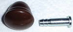 Chevrolet Parts -  Chevrolet Car Window and Vent Crank Knob (Brown)