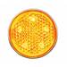  Parts -  Car Led Reflector Below Tail Light Amber 12 Volt