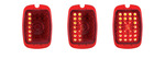 Chevrolet Parts -  Chevrolet Car Tail Light Lens, LED - (Red Lens) Sequential Right Side 12 Volt