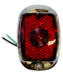 Chevrolet Parts -  Chevrolet Car Tail Light Assembly - Right Side, Plastic Lens, Black Housing