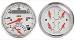  Parts -  Instrument Gauges - Auto Meter Arctic White Series, 3-3/8" Speedo Tach Combo and Quad Gauge Set