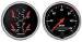  Parts -  Instrument Gauges - Auto Meter Designer Black Series, 3-3/8" Quad Gauge And Speedo (Electric)