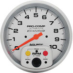  Parts -  Instrument Gauges - Auto Meter Ultra Lite Series 5" 0-10,000 Rpm Tachometer With Memory