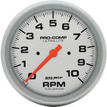  Parts -  Instrument Gauges - Auto Meter Ultra Lite Series 5" 0-10,000 Rpm Tachometer